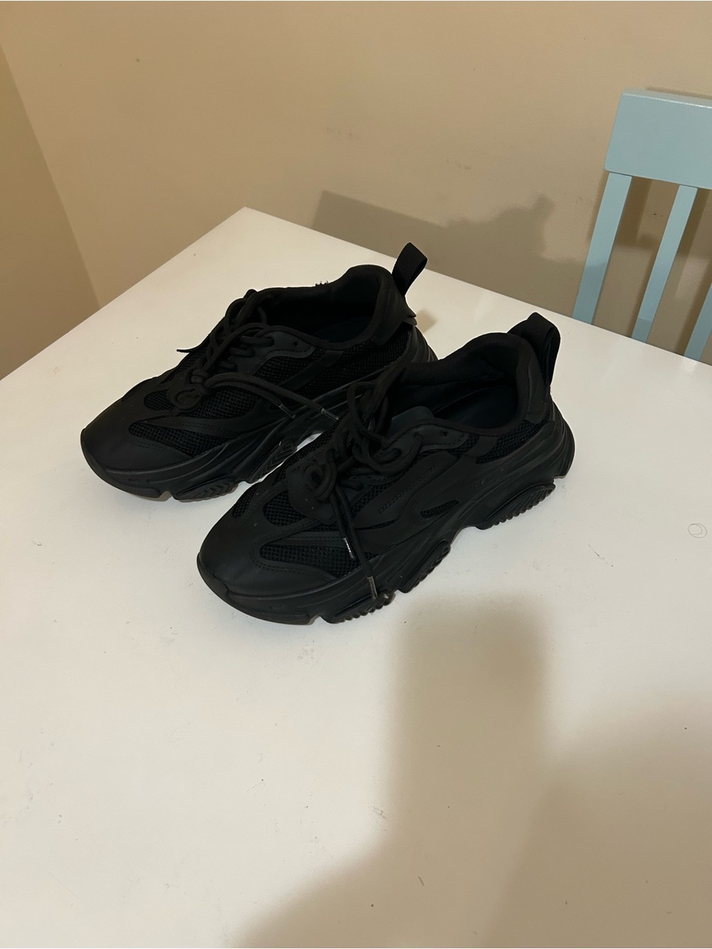 Steve Madden Black Slip-On Athletic Sneakers